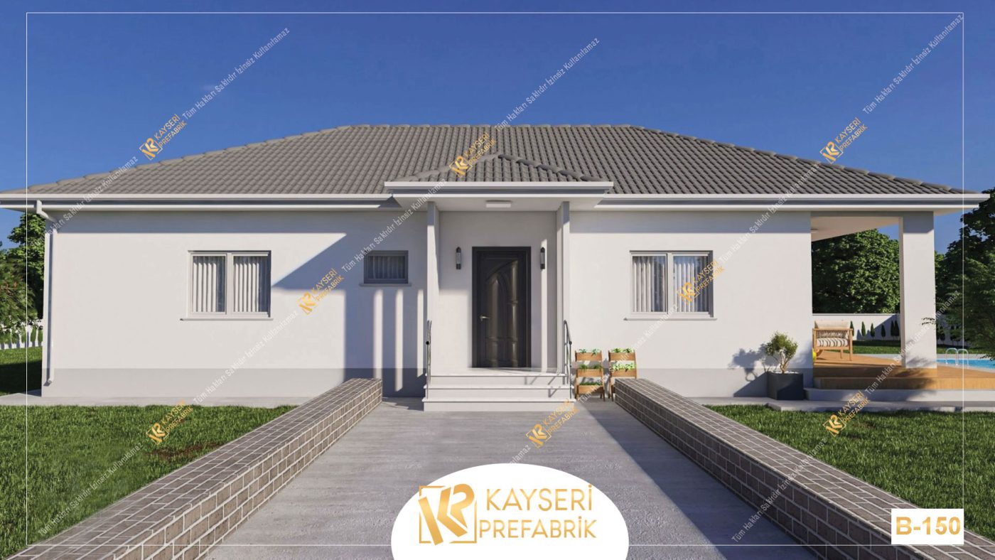 150 m² Anahtar Teslim Betonarme Ev | Kayseri BE-150