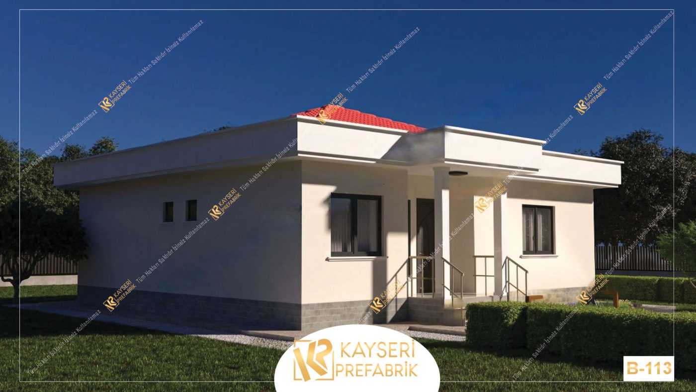 113 m² Anahtar Teslim Betonarme Ev | Kayseri BE-113