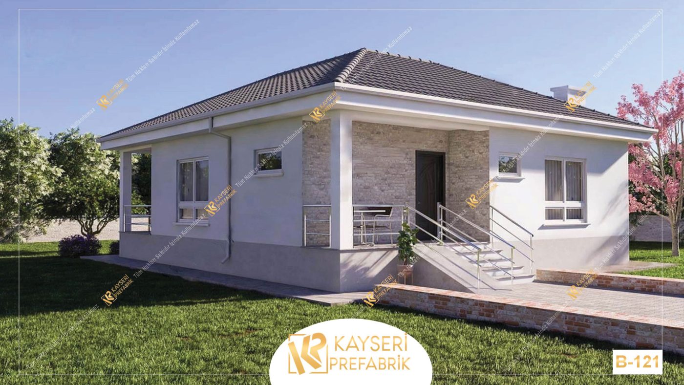 121 m² Anahtar Teslim Betonarme Ev | Kayseri BE-121