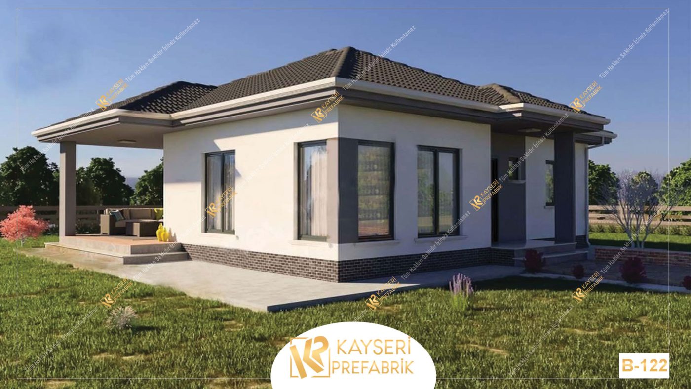 122 m² Anahtar Teslim Betonarme Ev | Kayseri BE-122