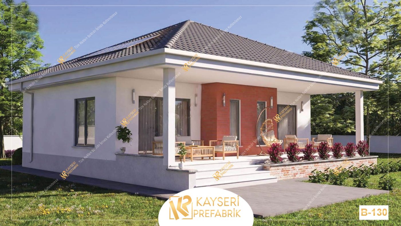 130 m² Anahtar Teslim Betonarme Ev | Kayseri BE-130