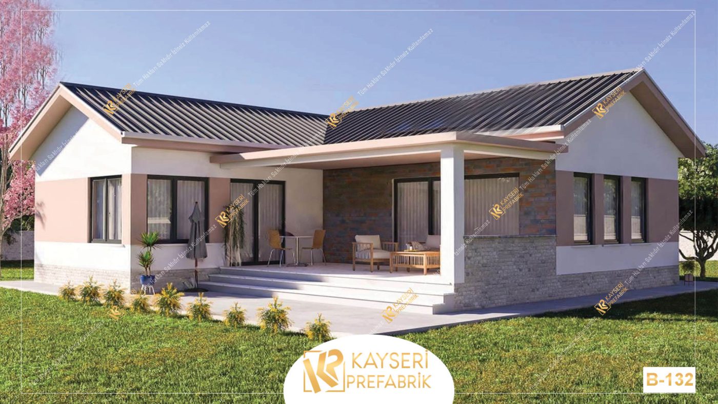 132 m² Anahtar Teslim Betonarme Ev | Kayseri BE-132