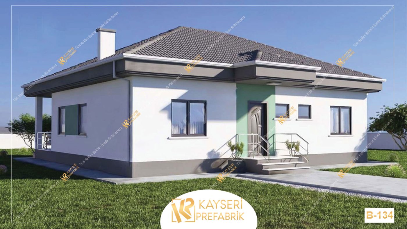 134 m² Anahtar Teslim Betonarme Ev | Kayseri BE-134