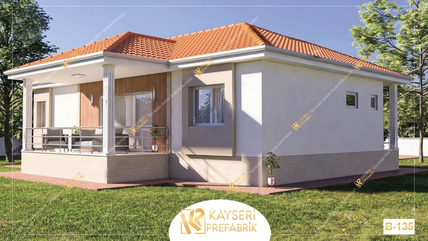 135 m² Anahtar Teslim Betonarme Ev | Kayseri BE-135