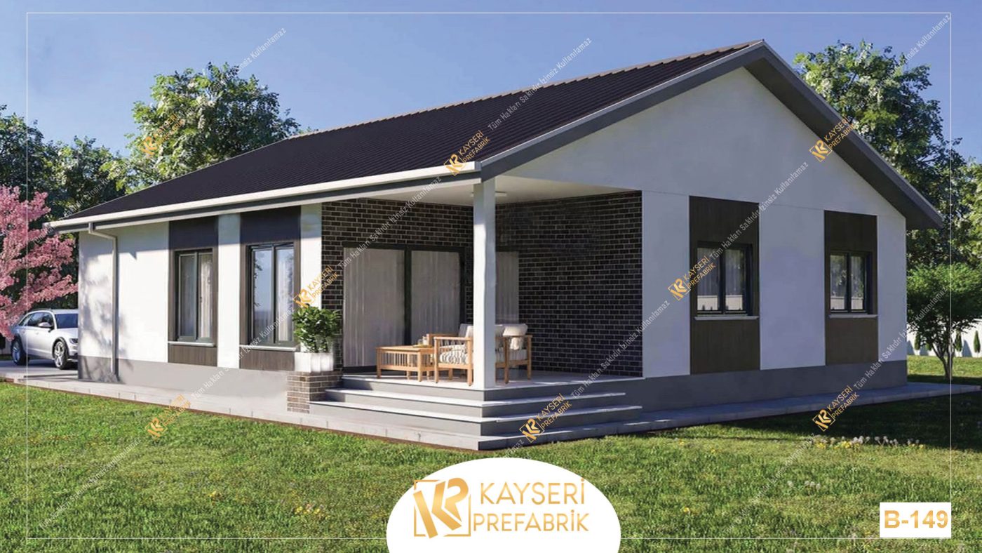149 m² Anahtar Teslim Betonarme Ev | Kayseri BE-149