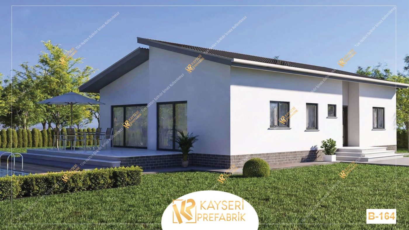 164 m² Anahtar Teslim Betonarme Ev | Kayseri BE-164