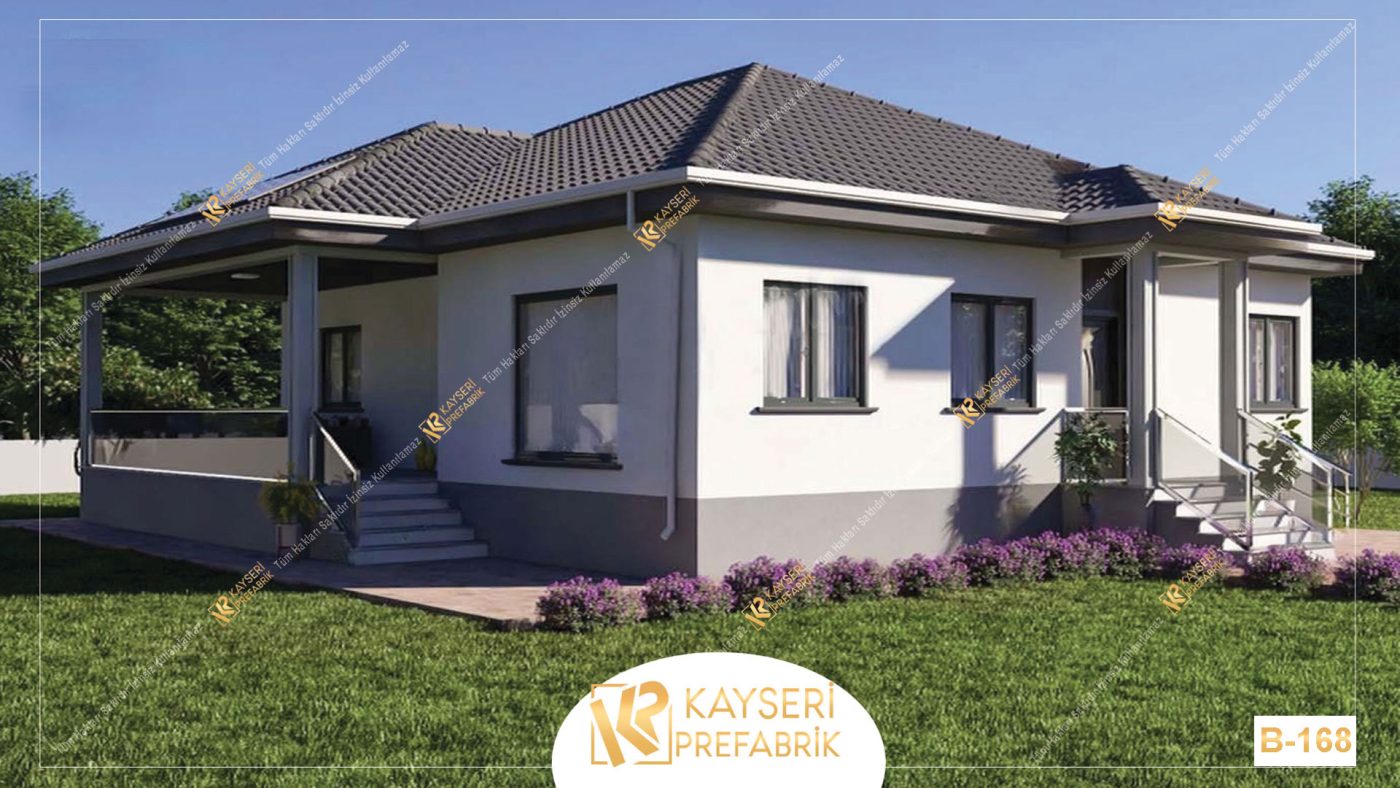 168 m² Anahtar Teslim Betonarme Ev | Kayseri BE-168