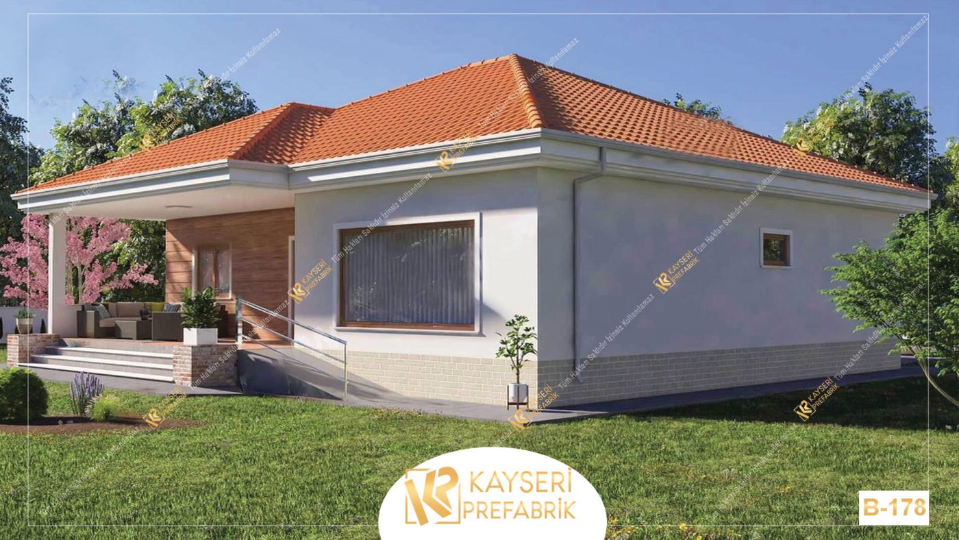 178 m² Anahtar Teslim Betonarme Ev | Kayseri BE-178