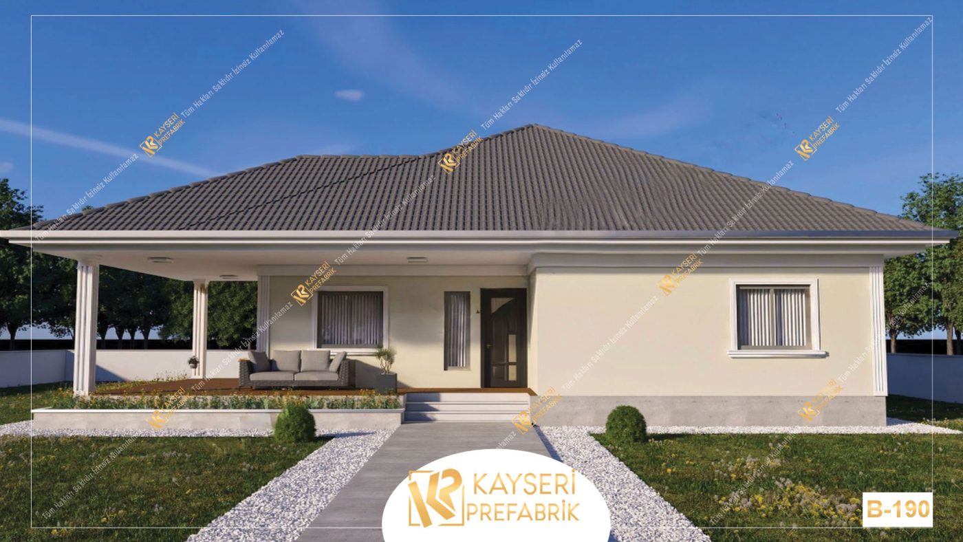 190 m² Anahtar Teslim Betonarme Ev | Kayseri BE-190