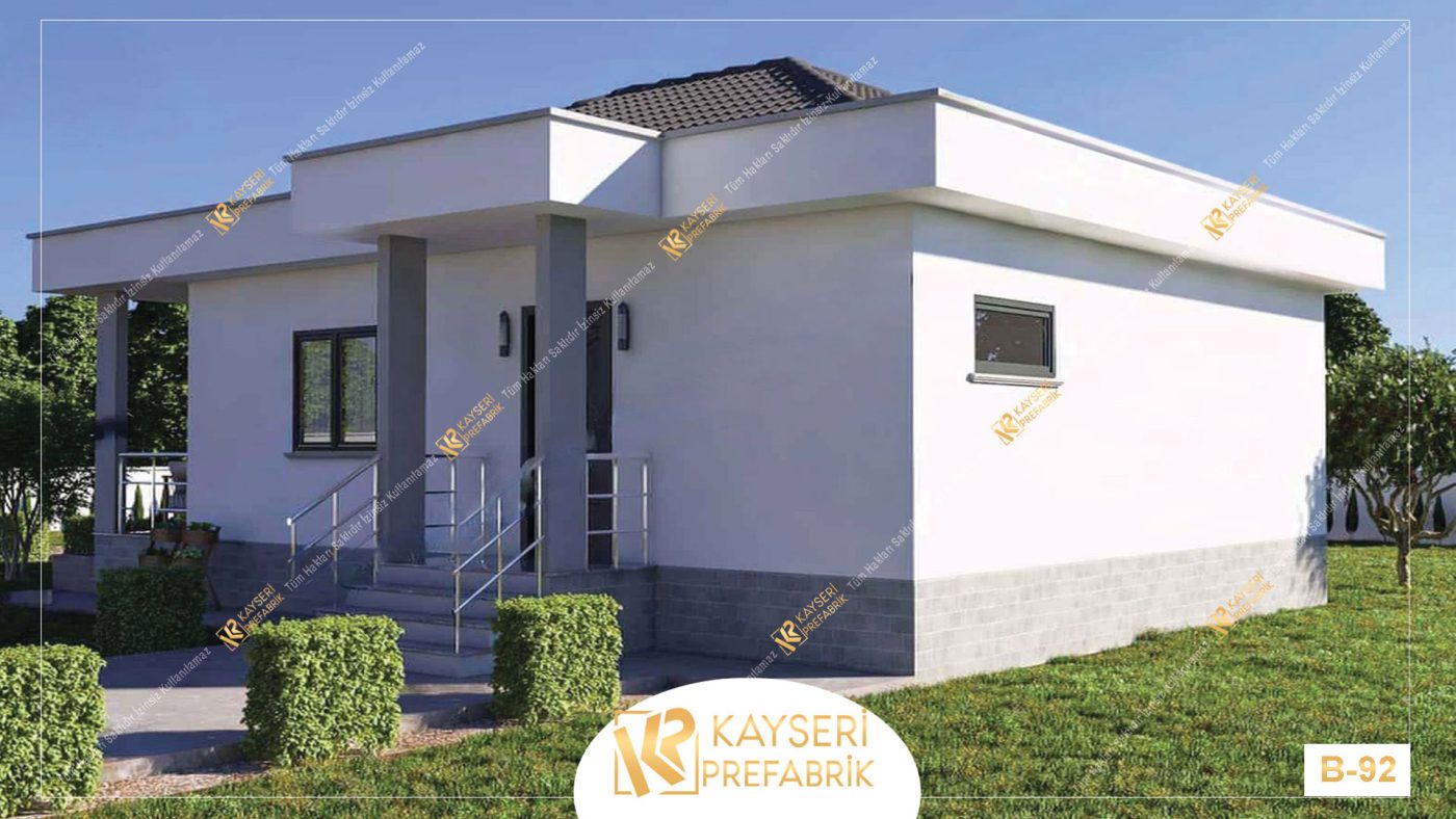 92 m² Anahtar Teslim Betonarme Ev | Kayseri