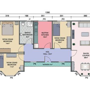 Alternative view of Kayseri Prefabrik 98 mt