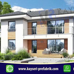 150 mt2 Butik Dubleks Prefabrik Villa