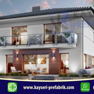 150 mt2 Butik Dubleks Prefabrik Villa