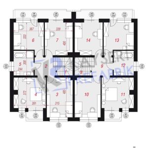 Alternative view of 290 mt2 Butik Dubleks Prefabrik Villa