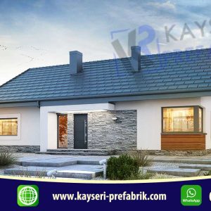 110 mt2 Butik Prefabrik Villa