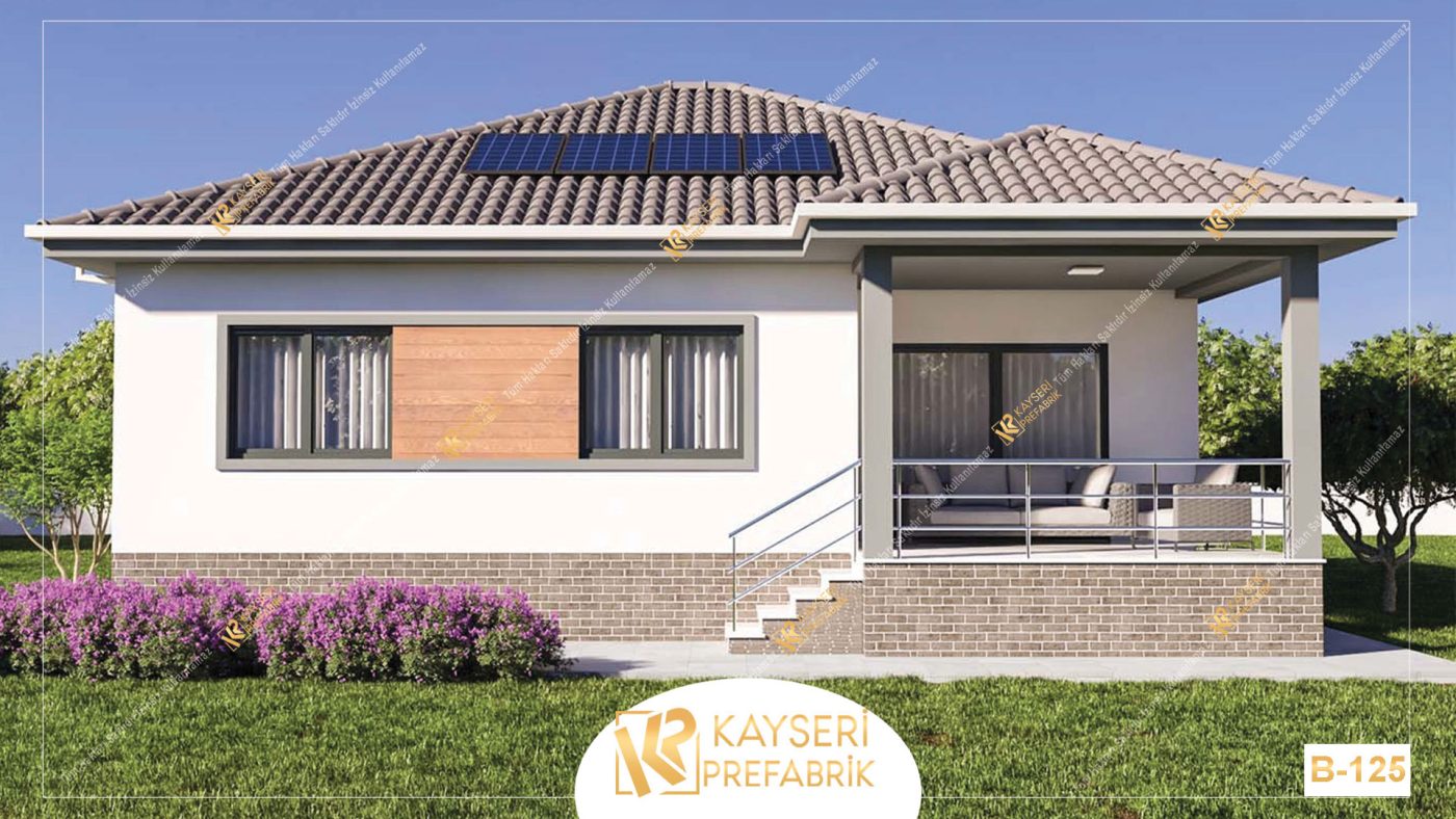 125 m² Anahtar Teslim Betonarme Ev | Kayseri BE-125